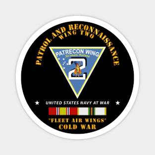 Patrol and Reconnaissance Wing Two w COLD SVC Magnet